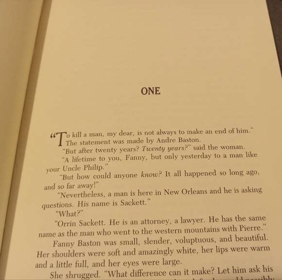 1982 Faux leather Hardcover Treasure Mountain by: Louis L'Amour - Picture 8 of 14